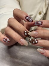 ブランシュ(Blanche)/チェックネイル