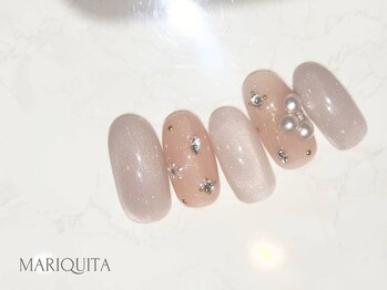 春ネイル/ドット/マグネット