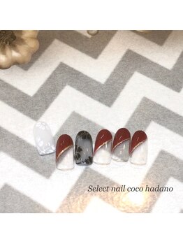 セレクトネイル ココ 秦野店(SELECT NAIL COCO)/シースルーフラワー