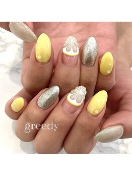 グリーディ(greedy)/レモンネイル