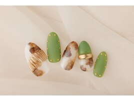 ピスタチオニュアンスネイル