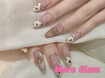 モアグラム 原宿竹下口店(More Glam)/秋ネイル/ボルドー