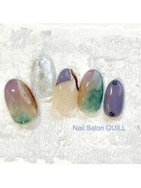 ３月くすみカラー（１）