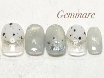 マグネットキラキラスターネイル