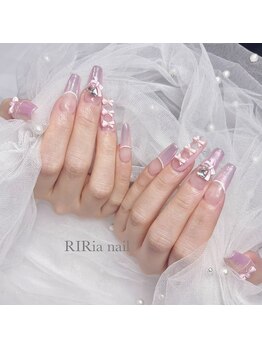 リリアネイル(RIRia nail)の写真/パーツ800種×ワンホンネイル◇かわいい系・上品姉系・ピンク系・量産・韓国ネイルも無限にデザイン可能◎