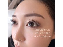ララアンジュ(LaLa-ange)の雰囲気（まつ毛と眉毛の施術が一度に出来るサロンです♪エクステ可○）