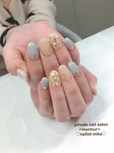 プライベート ネイルサロン マーマ(murmur)/爽やか春ネイル