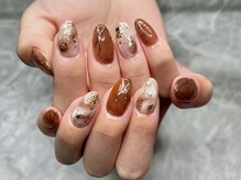 エーネイルルーム(A.Nail.room)/ニュアンス秋ネイル