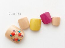 コノア(conoa)/オレンジストーンネイル
