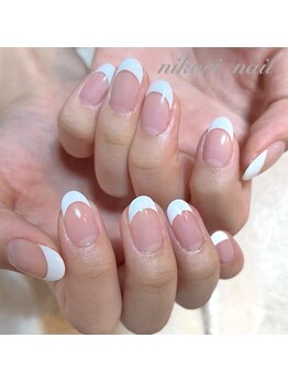 ニコリネイル(nikori nail)/フレンチ