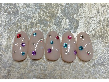 ベーシック ネイルウィザードアカデミー 麻布十番店(Basic×NailWizardAcademy)/1月【毎月厳選トレンド4種】