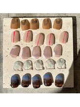 プリュネ(Prune)/8月 simple/グラデーション