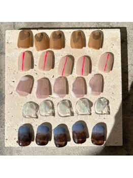 プリュネ(Prune)/8月 simple/グラデーション