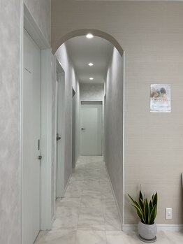 ココ(Coco)/施術部屋への通路