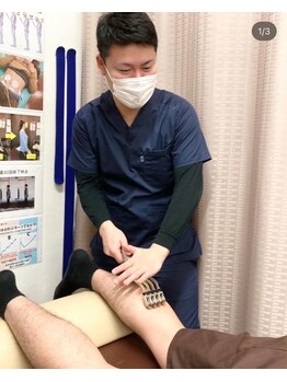 高田馬場名倉堂鍼灸接骨院/施術風景