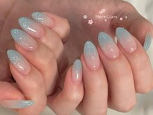 モアグラム 渋谷道玄坂店(More Glam)/シンプルアートネイル