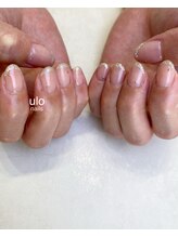ウロネイルズ(ulo nails)/キフラッシュフレンチネイル