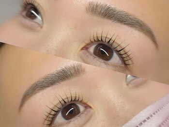 ガーデン(garden)の写真/【当店人気NO.1★眉WAX×ラッシュリフト】綺麗な眉毛とぱっちり上がったまつ毛で一気に垢抜け♪
