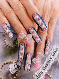 ロングネイル（80代の方）