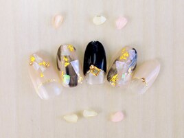 華やかなジェルネイル☆