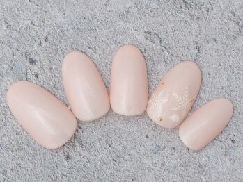 シンプル冬ネイル☆初回￥6300