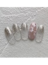 アウラ ネイルサロンアンドスクール(aula)/シンプルコース　¥8,580