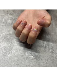 シンプルデザインネイル