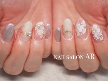 ネイルサロンアンドスクール エーアール(AR)/持ち込みデザイン♪