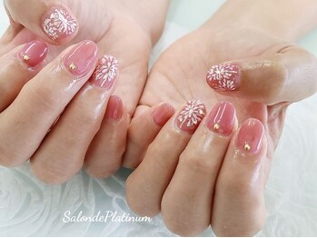 【ネイル/夏/求名】