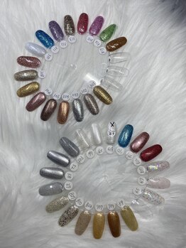 はあとねいる 成増店/カラーチャート