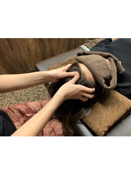 ヘッドスパで癒されたい