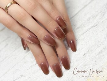 チョコレートワンカラー