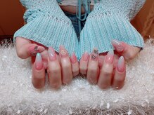 レアネイル 新宿(le'a nail)/パステル水滴デザイン