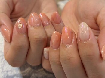 ネイル アバンス 西梅田店(Nail AVANCE.)の写真/自爪に優しい『フィルイン』で対応♪自爪を守り,育てたい方に◎『シェラック/ケアカラー/巻き爪ケア』も有!