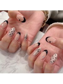 リボン/ドット/ワンホン/ハート