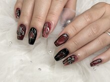 ルルネイル(Rurunail)/ブラック、レッドスタイル