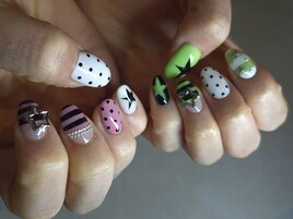 個性派ネイル