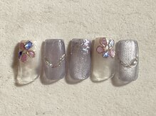 アイビー(Aivy)/シェル×マグネット×お花　