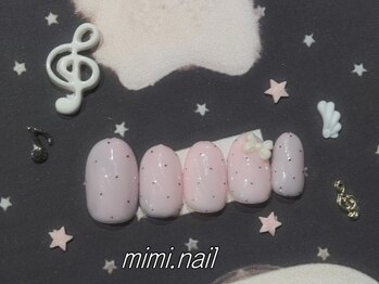 mimi.nail 吉祥寺 ウィッシュコア/バレエコア/長さだし/持ち込み/ガーリー/フィルインの写真/オフィスでも大丈夫な王道シンプルネイル◎入手困難のenoi&maogelもご用意!お好みのカラーで指先に彩りを♪