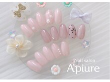 Nail salon A'piure 清水店 【ネイルサロン アピュレ】【04/01　OPEN(予定)】/定額デザインコース4400円