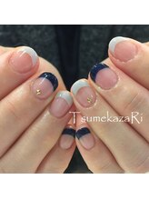 ツメカザリ 西金沢店(TsumekazaRi)/２カラーフレンチ