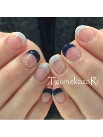 ２カラーフレンチ