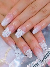 アイル ビューティーサロン(Airu Beauty Salon)/ラメグラ＋３Dネイル