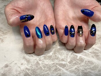 エステティックアンドネイル ローズ(ESTHETIC&NAIL Rose)/ラメ×アートネイル