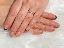 ジェー エス シー ネイル(J.S.C.nail)/持込ネイル/斜めフレンチ
