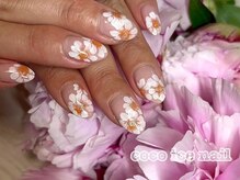 ココネイル(CoCo Nail)/手描きアート/フラワーネイル