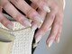 リノユー(Lino U)の写真/異素材×ニュアンスネイルで一癖あるのに際立つオシャレな仕上がりに！大人の抜け感ニュアンスを演出♪
