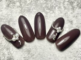ブラウンnail