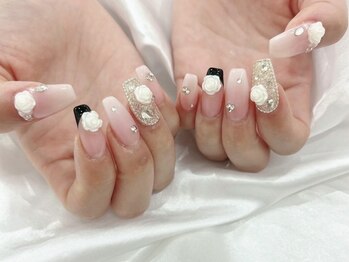ワイズビューティ 梅田店(y’s beauty)の写真/《特別な日のネイルお任せください♪》圧倒的高技術で大事なイベント前に◎トレンドデザインのサンプル★