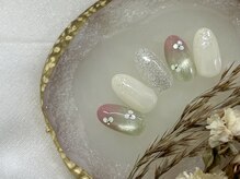 キャンアイドレッシー 町田/お花　マグネット　ラメ